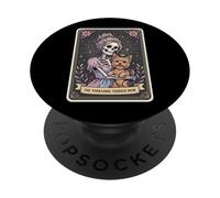 The Yorkshire Terrier Mom Tarot Card PopSockets PopGrip Adesivo