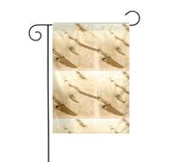 The YYHWHJDE Le sabbie mobili del tempo Le dimensioni precise di questa bandiera da giardino sono 30,5 x 45,7 cm, che è un rapporto dorato accuratamente progettato. Si adatta perfettamente alla