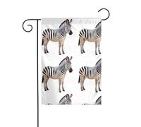 The YYHWHJDE The Honest zebra Le dimensioni precise di questa bandiera da giardino sono 30,5 x 45,7 cm, che è un rapporto dorato accuratamente progettato. Si adatta perfettamente alla stragrande