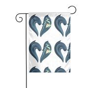 The YYHWHJDE The love of the waves Dimensioni precise di questa bandiera da giardino è di 30,5 x 45,7 cm, che è un rapporto dorato accuratamente progettato. Si adatta perfettamente alla stragrande