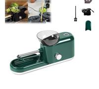 The Za Machine, 2024 New TheZaMachine, The Za Roller, Za Rolling Machine, Electric Cigarette Rolling Machine, Automatic Portable Herb Grinder 8mm Tube (Green,8.0/6.5 Tube)