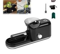 The Za Machine, 2024 New TheZaMachine, The Za Roller, Za Rolling Machine, Electric Cigarette Rolling Machine, Automatic Portable Herb Grinder 8mm Tube (Black,8.0/6.5 Tube)