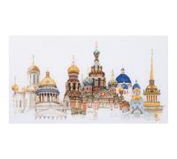 Thea Gouverneur kit punto croce "Aida di San Pietroburgo", 79x50cm