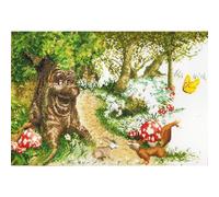 Thea Gouverneur kit punto croce "Efteling Sprookjesboom Aida", 50x40cm