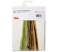 Thea Gouverneur Kit Punto Croce, Multicolore, 26x35cm