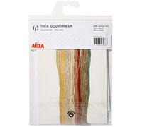 Thea Gouverneur Kit Punto Croce, Multicolore, 50x38cm