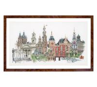 Thea GOUVERNEUR SINCE 1959 Kit Punto Croce, Lino, 79x50cm