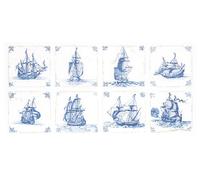 Thea GOUVERNEUR SINCE 1959 Kit Punto Croce, Lino, Multicolore, 60.5x23.8cm