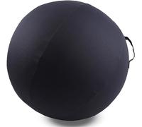 Theaque Copertura per sedia da ginnastica da 65 cm, copertura per palla da yoga e pilates, copertura per palla da gravidanza, coprisedile per palla da seduta, palla da fitness, copertura pieghevole in