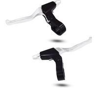 Theaque KIT FRENO BICI PER MTB ANTERIORE E POSTERIORE UNIVERSALE V BRAKE CON CAVI E LEVE (MTB BRAKE-TL86)