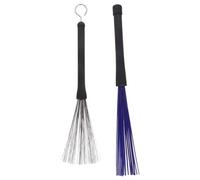 Theaque Set di 2 Spazzole Telescopiche per Batteria, Accessori per Batteria, Jazz