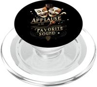 Theater Actor Actress Masks Applause Is My Favorite Sound PopSockets PopGrip per MagSafe
