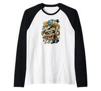 Theater Is My Happy Place Stage Musical Drama Gift Maglia con Maniche Raglan