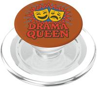Theatre Drama Queen Maschere Commedia e Tragedia Face Design PopSockets PopGrip per MagSafe