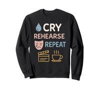 Theatre Kid Drama Club Teatro Musicale Nerd Regalo Felpa