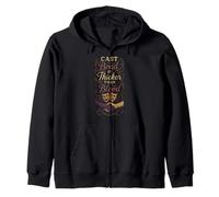 Theatre Kid Drama Club Teatro Musicale Nerd Regalo Felpa con Cappuccio