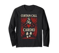 Theatre Kid Drama Club Teatro Musicale Nerd Regalo Maglia a Manica