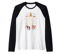 Theatre Kid Drama Club Teatro Musicale Nerd Regalo Maglia con Maniche Raglan
