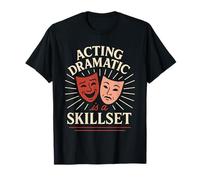 Theatre Kid Drama Club Teatro Musicale Nerd Regalo Maglietta