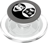 Theatre Yin Yang Design - Maschere Commedia e Tragedia PopSockets PopGrip per MagSafe