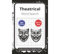 Theatrical Word Search: "From Script to Stage - A Word Search Journey"