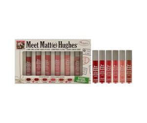 theBalm Meet Matte Hughes Set di 6 mini bastoncini liquidi a lunga durata