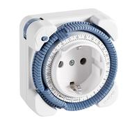 Theben Timer 26 Zeitprogrammstecker Orologio a Interruttore Timer Bianco