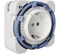 THEBEN 0270930 - Timer analogico, programma settimanale, 7 giorni, 2 ore, IP20
