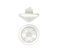 Theben 2080020 theRonda P360-100 M UP WH I Rilevatore di presenza a infrarossi passivo I Area di rilevamento circolare a 360° 452 m² I Montaggio a soffitto per interni I 1 canale luminoso I PIR