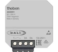 Theben 4940091 DALI Attuatore interruttore SU 1 DALI-2