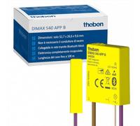 Theben 5400230 DIMAX 540 APP B mini dimmer a incasso R/C Bluetooth Mesh | ultracompatto 32,7 x 26,6 x 9,6 mm, nessun neutro, 150 W LED, scene luce, programma astronomico, 100 m cavo