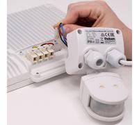 Theben theLeda B sensore RC + telecomando, bianco Theben