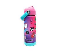 TheCartoonWorld BORRACCIA Seven in acciaio inox 304, 550 ml (Rosa)