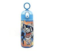 TheCartoonWorld BORRACCIA Seven in acciaio inox 304, SJ GANG Animali - 460 ml (TIGRE)