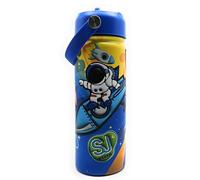 TheCartoonWorld Borraccia Termica 500 ml con Cannuccia Sj Gang/SEVEN (Astronauta)