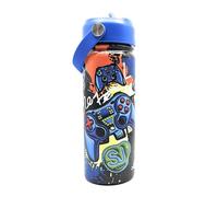 TheCartoonWorld Borraccia Termica 500 ml con Cannuccia Sj Gang/SEVEN (Game)