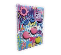 TheCartoonWorld DIARIO AGENDA SCUOLA datato 2024/2025 SEVEN SJ GANG - WONDROUS GIRL + penna magica (Ciliegie)