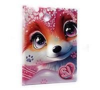 TheCartoonWorld DIARIO AGENDA SCUOLA datato 2025/2026 SEVEN SJ GANG ANIMALI GIRL (Volpe)