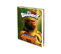 TheCartoonWorld DIARIO SCUOLA realizzato per BRAINROT - SHIMPANZINI BANANINI, 12 Mesi, 416 Pagine con DUE card collezionabili