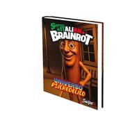 TheCartoonWorld DIARIO SCUOLA realizzato per BRAINROT - Thung Thung Sahur, 12 Mesi, 416 Pagine con DUE card collezionabili