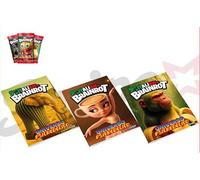 TheCartoonWorld Set di 5 quaderni Formato A4 con 10 card collezionabili Brainrot Universo Psichedelico a (Rigatura 10mm)