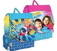 TheCartoonWorld Zaino Estensibile Scuola Ninna e MATTI - Colore Giallo