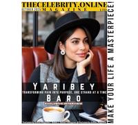 TheCelebrity.Online Magazine - October 2025 Edition - Cover Story: Yaribey Baro: Empowering Beauty and Confidence