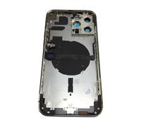 TheCoolCube Custodia centrale con pulsante di accensione e volume e batteria adesiva di ricambio compatibile con iPhone 13 Pro Max 6,7 pollici (versione USA) (blu)