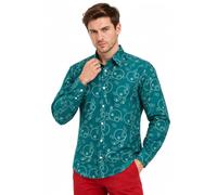 thecostumebase Joker 2019 Camicia Costume di Halloween Fancy Bubbles Cosmos Joaquin Phoenix Green