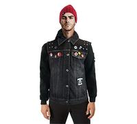 thecostumebase the Infamous Second Son Costume Complete Jacket Vest Beanie Cap Delsin Rowe Tattoo (L)
