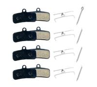 THEDAYBABY 1/2/4 paia di pastiglie freno a disco per bicicletta in resina per Shimano XTR, XT, ZEE, SAINT, M8120, M7120, M6120, M820, M810, M640, MT520, MT420 (4 paia di resine)