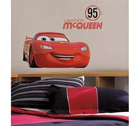 Thedecofactory rmk2589gm Lightning McQueen Number 95 Peel And Stick Giant Wall Decals riposizionabili, Vinile, Multicolore, 104 x 46 x 0,1 cm