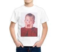 thedifferent T-Shirt Bambino Ragazzo Urlo Kevin Mccallister Mamma Ho Perso L'Aereo -