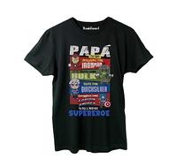 thedifferent T-Shirt Maglietta Uomo papà Tu Sei Come.. Il Nostro Supereroe Idea Regalo Festa Compleanno